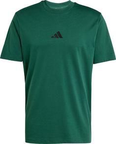 adidas M SL SJ T T-Shirt Herren collegiate green-black
