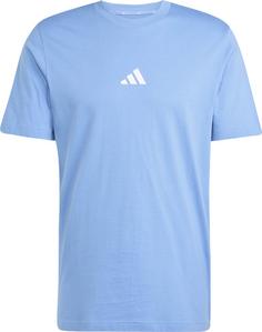 adidas M SL SJ T T-Shirt Herren blue fusion-white