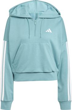adidas Hoodie Damen powder teal-white