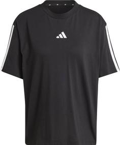 adidas 3S T-Shirt Damen black-white