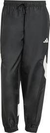 adidas Stadium Polyhose Herren - black-owhite