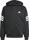 adidas Future Icons 3S Sweatjacke Herren - black
