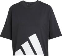 adidas T-Shirt Damen - black-white