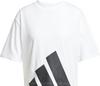adidas T-Shirt Damen - white-black