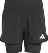 adidas ALL SPORTS PACER NXT 2IN1 Funktionsshorts M&auml;dchen - black-white