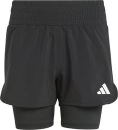 adidas ALL SPORTS PACER NXT 2IN1 Funktionsshorts Kinder black-white