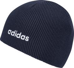 adidas LINEAR Beanie Kinder dark blue