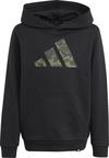 adidas CAMO Hoodie Jungen - black