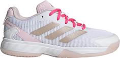 adidas Ubersonic k Tennisschuhe Kinder owhite-silvmt-powplu