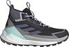 adidas FREE HIKER 2 Wanderschuhe Damen - core black-preloved violet-taupe oxide