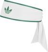 adidas Stirnband Herren - white-green
