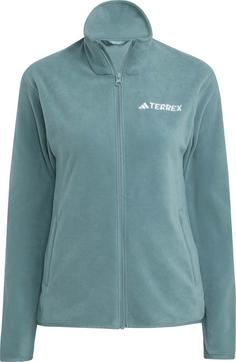 adidas MULTI ESSENTIALS Fleecejacke Damen preloved teal