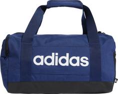 adidas LINEAR DUFFEL XSMALL Sporttasche Kinder dark blue-white