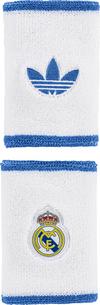 adidas Real  Madrid Schwei&szlig;band Herren - white-blubir