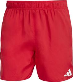 adidas ESS SH 5IN Badeshorts Herren better scarlet-white