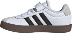 Rückansicht von adidas VL COURT 3.0 EL C Sneaker Kinder ftwr white-core black-grey one