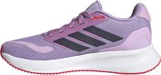 Rückansicht von adidas RUNFALCON 5 Laufschuhe Kinder powder plum-aurora plum-lucid red