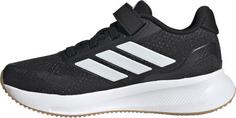 Rückansicht von adidas RUNFALCON 5 EL Laufschuhe Kinder core black-ftwr white-gum