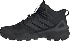 Rückansicht von adidas GTX Skychaser Mid Wanderschuhe Herren core black-core black-carbon