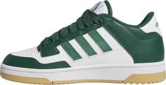 Rückansicht von adidas RAPID COURT LOW Sneaker Kinder collegiate green-ftwr white-gum