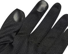 Rückansicht von adidas Laufhandschuhe Herren black