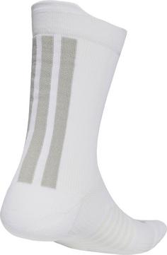 Rückansicht von adidas RUNxCLIMA Laufsocken Herren white-grey two