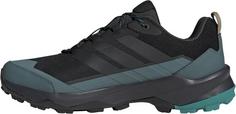 Rückansicht von adidas GTX SKYCHASER AX5 Wanderschuhe Herren core black-carbon-pure teal