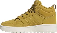 Rückansicht von adidas HOOPS 4.0 MID WINTERIZED Sneaker Herren preloved bronze-off white-off white