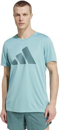 Rückansicht von adidas RUN IT Funktionsshirt Herren minton
