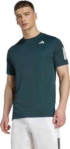 Rückansicht von adidas Club Tennisshirt Herren aurivy