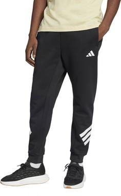 Rückansicht von adidas Future Icon 3S Sweathose Herren black