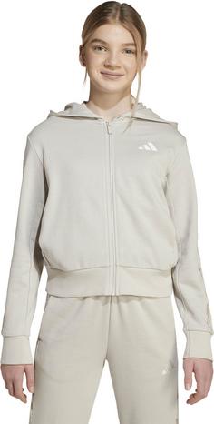 Rückansicht von adidas 3 STRIPES ANIMAL Sweatjacke Kinder wonder alumina