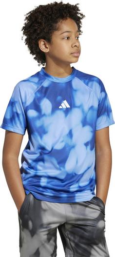 Rückansicht von adidas Funktionsshirt Kinder team royal blue-dark blue