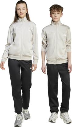 Rückansicht von adidas Tricot Colour Pop Trainingsanzug Kinder wonder alumina-white