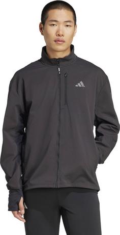 Rückansicht von adidas OWN THE RUN Laufjacke Herren black