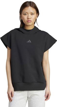Rückansicht von adidas All Szn Hoodie Damen black