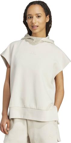 Rückansicht von adidas All Szn Hoodie Damen wonder alumina