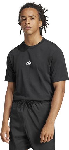 Rückansicht von adidas M SL SJ T T-Shirt Herren black-white