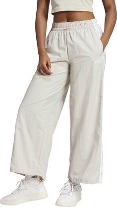 Rückansicht von adidas 3S Nylonhose Damen wonder alumina-white