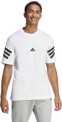 Rückansicht von adidas Future Icons 3S T-Shirt Herren white
