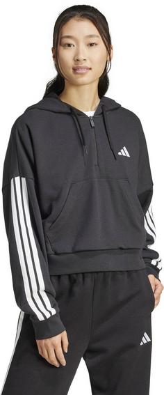 Rückansicht von adidas Hoodie Damen black-white