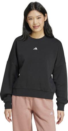 Rückansicht von adidas Sweatshirt Damen black-white
