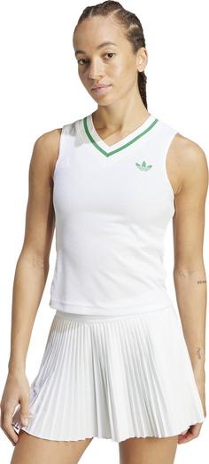 Rückansicht von adidas Pro Tennisshirt Damen white