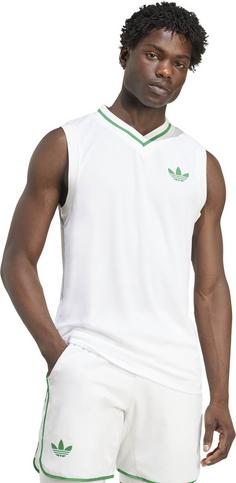 Rückansicht von adidas Pro Tennisshirt Herren white