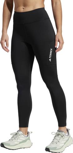 Rückansicht von adidas MULTI Tights Damen black