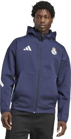 Rückansicht von adidas Real Madrid 25/26 Trainingsjacke Herren legink