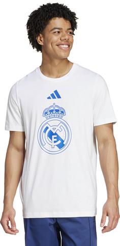 Rückansicht von adidas Real Madrid Fanshirt Herren white