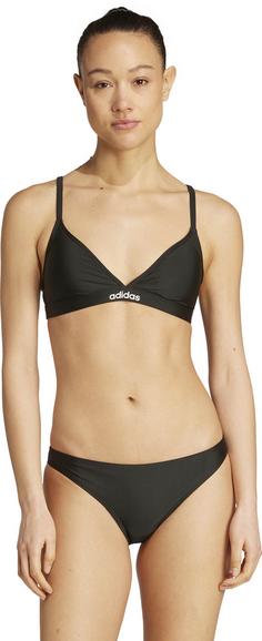 Rückansicht von adidas Bikini Set Damen black-white