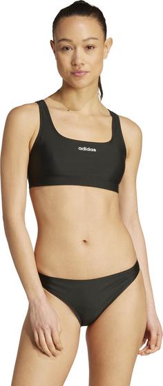 Rückansicht von adidas Bikini Set Damen black-white