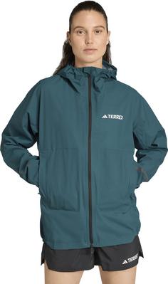 Rückansicht von adidas XPERIOR Laufjacke Damen aurplu